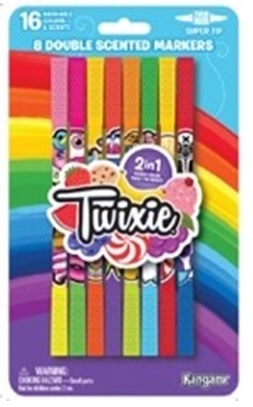 TWIXIE SCENTED 8CT DOUBLE ENDED GEL PENS 16 COLORS