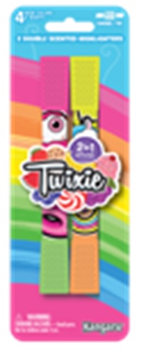TWIXIE SCENTED 2CT HIGHLIGHTERS 4 COLORS