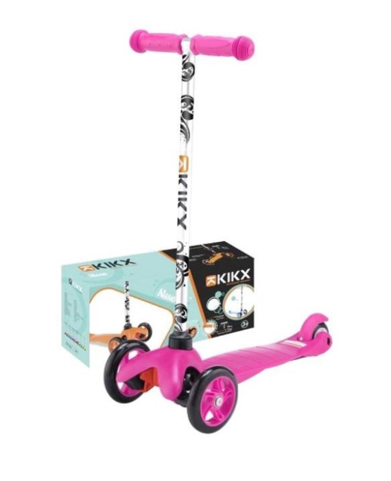KIKX MINI SCOOTER PINK