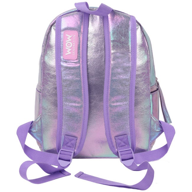 WOW GENERATION STROLL BACKPACK 32-CM IRIDESCENT PURPLE