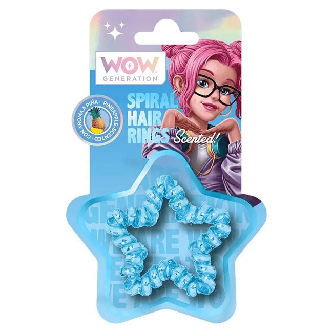 WOW GENERATION SHAPED AND SCENTED HAIR ELASTICS