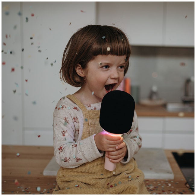 KIDYWOLF KIDYMIC KARAOKE MICROPHONE - PINK