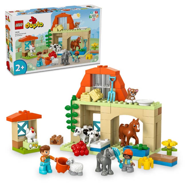LEGO DUPLO CARING FOR ANIMALS AT THE FARM