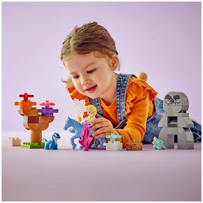 LEGO DUPLO ELSA AND BRUNI IN THE ENCHANTED FOREST