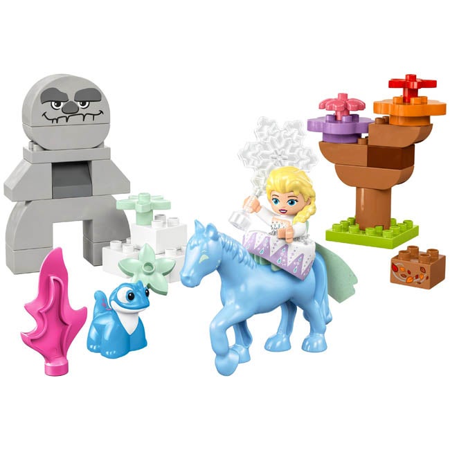 LEGO DUPLO ELSA AND BRUNI IN THE ENCHANTED FOREST