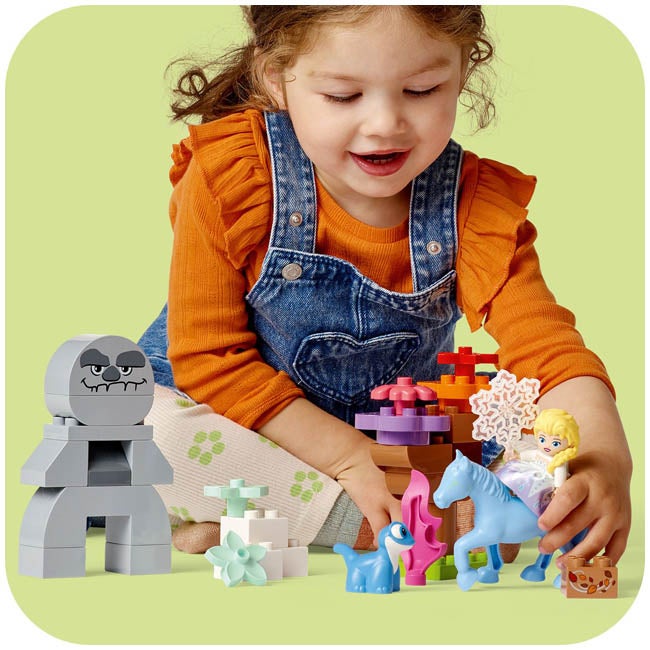 LEGO DUPLO ELSA AND BRUNI IN THE ENCHANTED FOREST