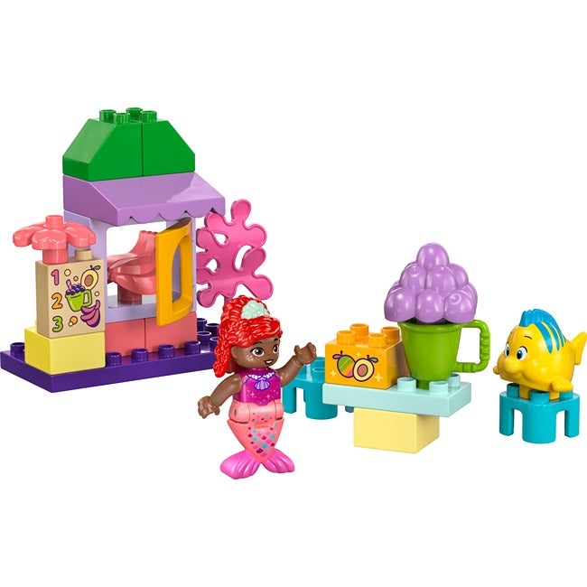 LEGO DUPLO DISNEY ARIELS AND FLOUNDERS CAFE STAND