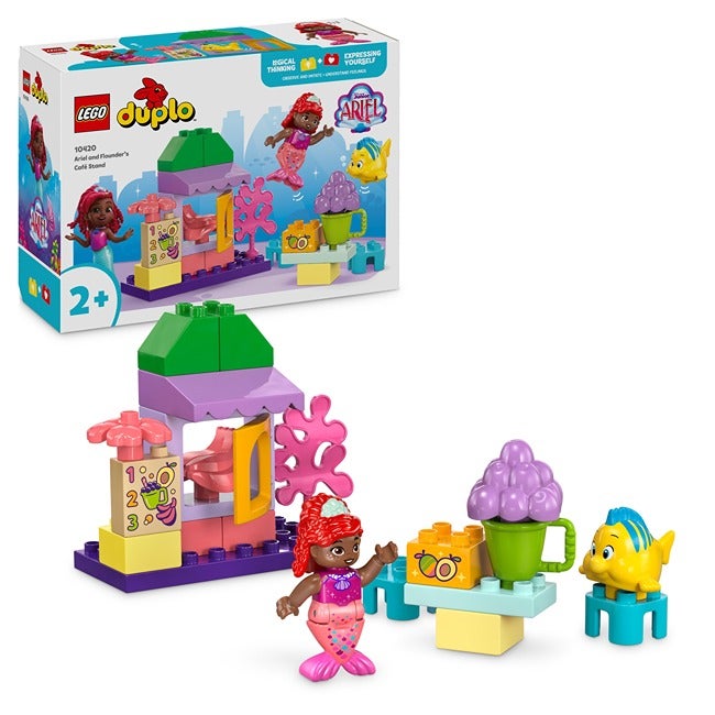 LEGO DUPLO DISNEY ARIELS AND FLOUNDERS CAFE STAND