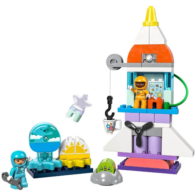 LEGO DUPLO 3 IN 1 SPACE SHUTTLE ADVENTURE