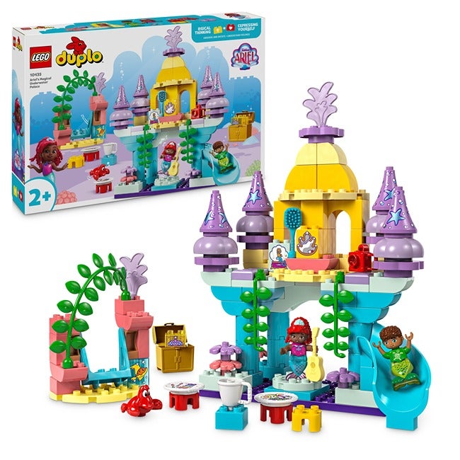 LEGO DUPLO DISNEY ARIELS MAGICAL UNDERWATER PALACE