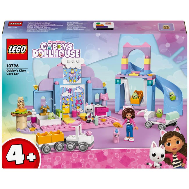 LEGO GABBYS DOLLHOUSE GABBYS KITTY CARE EAR BUILDING SET