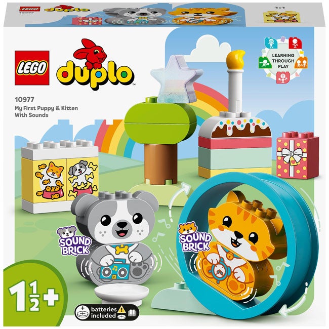 LEGO DUPLO MY FIRST PUPPY AND KITTEN WITH SOUNDS