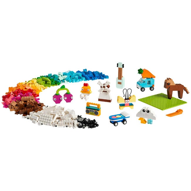 LEGO CLASSIC VIBRANT CREATIVE BRICK BOX
