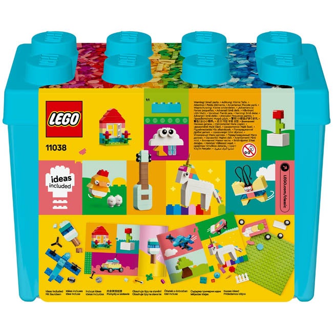 LEGO CLASSIC VIBRANT CREATIVE BRICK BOX
