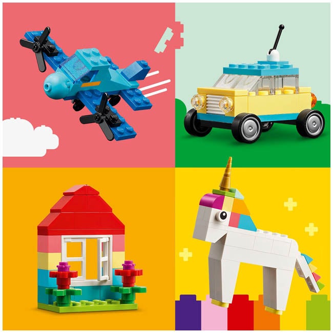 LEGO CLASSIC VIBRANT CREATIVE BRICK BOX