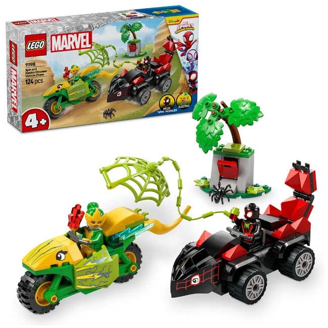 LEGO SPIDEY & FRIENDS SPIN AND ELECTRO DINOSAUR VEHICLE CHAS