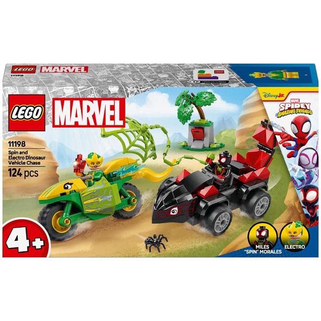 LEGO SPIDEY & FRIENDS SPIN AND ELECTRO DINOSAUR VEHICLE CHAS