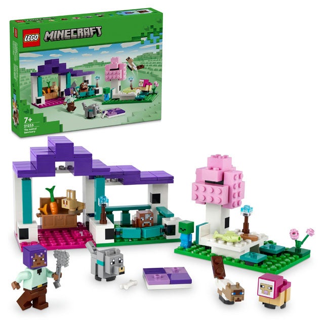 LEGO MINECRAFT THE ANIMAL SANCTUARY