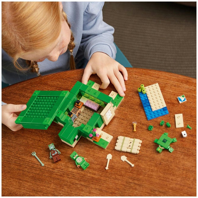 LEGO MINECRAFT THE TURTLE BEACH HOUSE