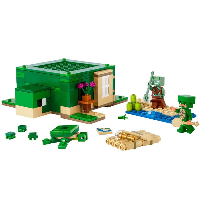 LEGO MINECRAFT THE TURTLE BEACH HOUSE