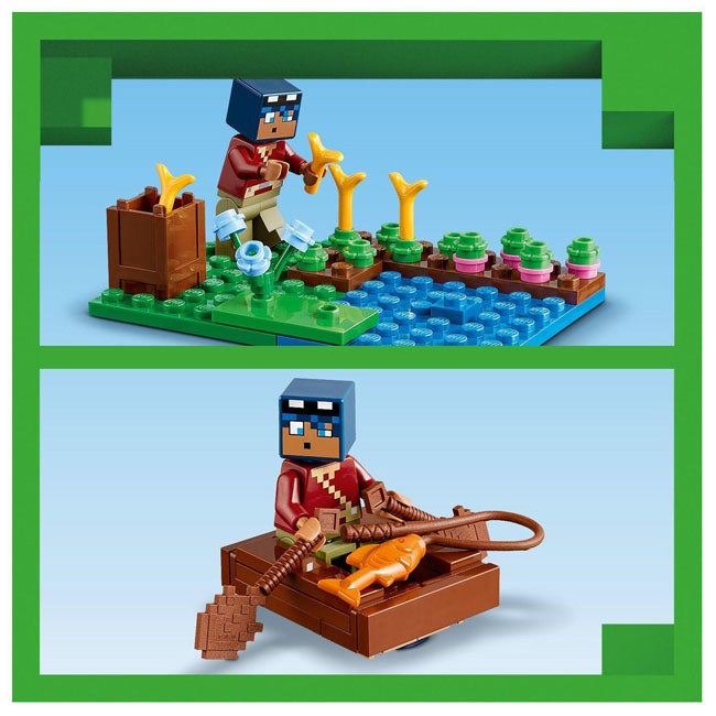 LEGO MINECRAFT THE FROG HOUSE
