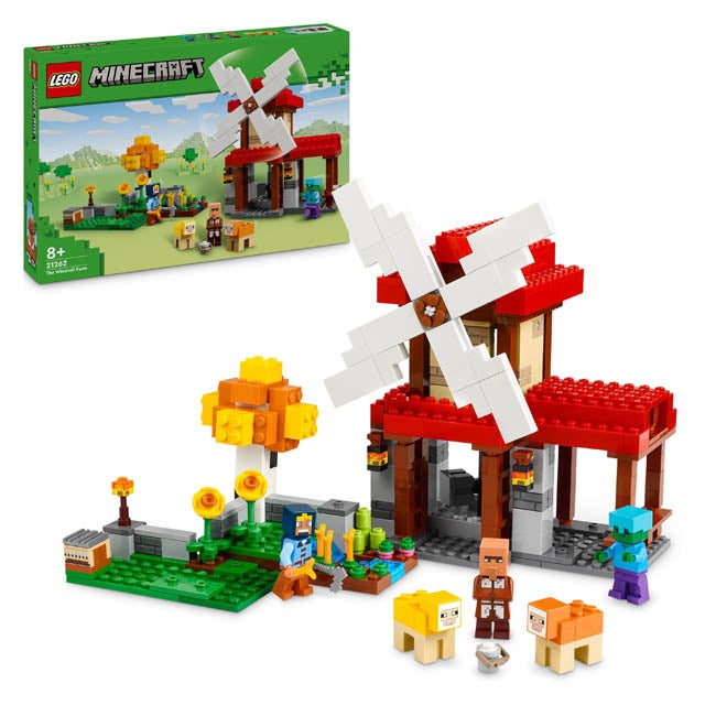 LEGO MINECRAFT THE WINDMILL FARM