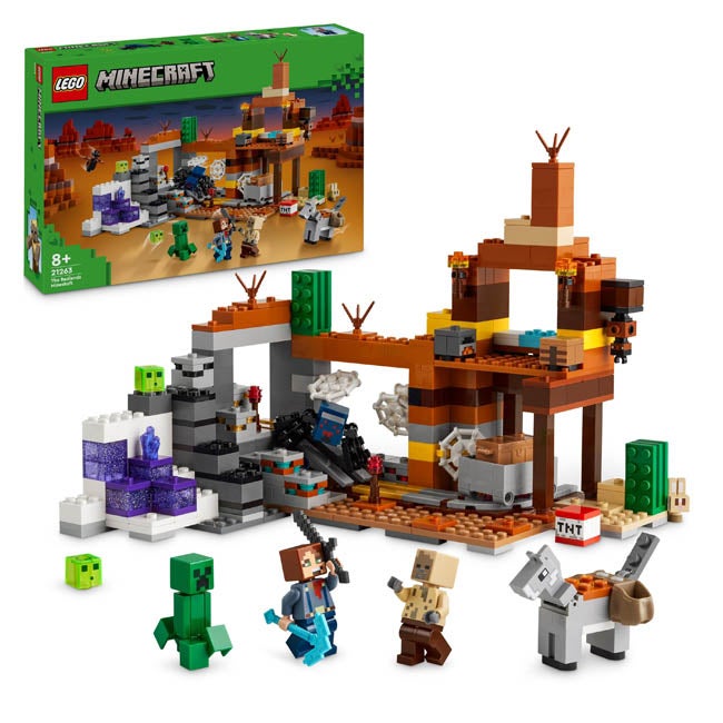 LEGO MINECRAFT THE BADLANDS MINESHAFT