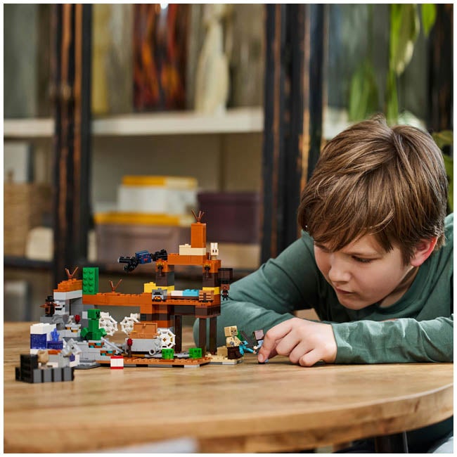 LEGO MINECRAFT THE BADLANDS MINESHAFT