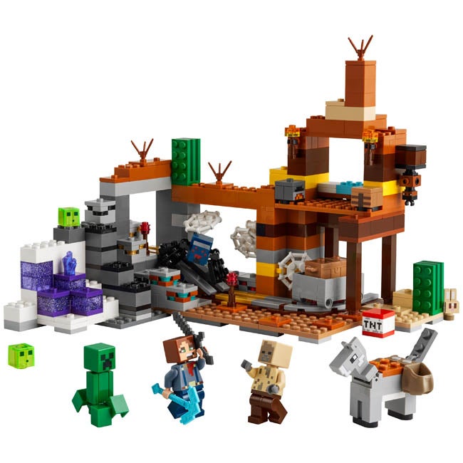 LEGO MINECRAFT THE BADLANDS MINESHAFT