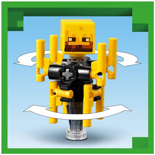 LEGO MINECRAFT THE NETHER LAVA BATTLE