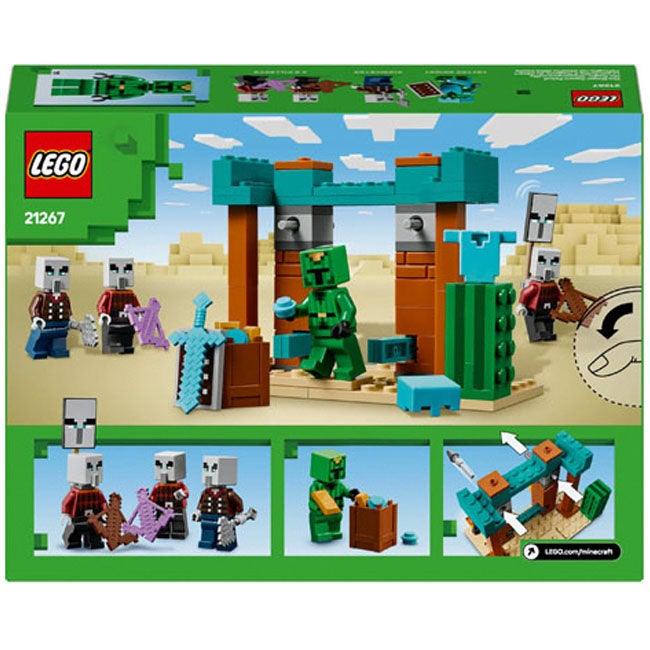 LEGO MINECRAFT THE ILLAGER DESERT PATROL