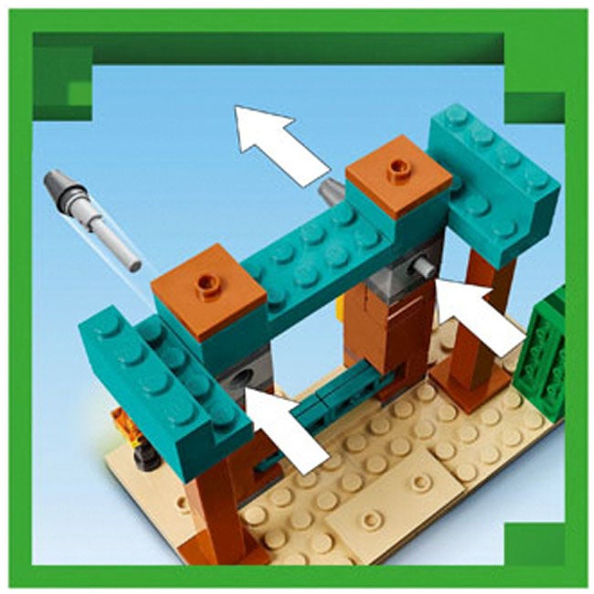 LEGO MINECRAFT THE ILLAGER DESERT PATROL