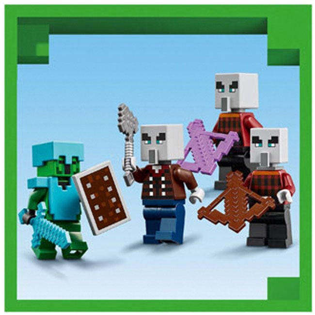 LEGO MINECRAFT THE ILLAGER DESERT PATROL