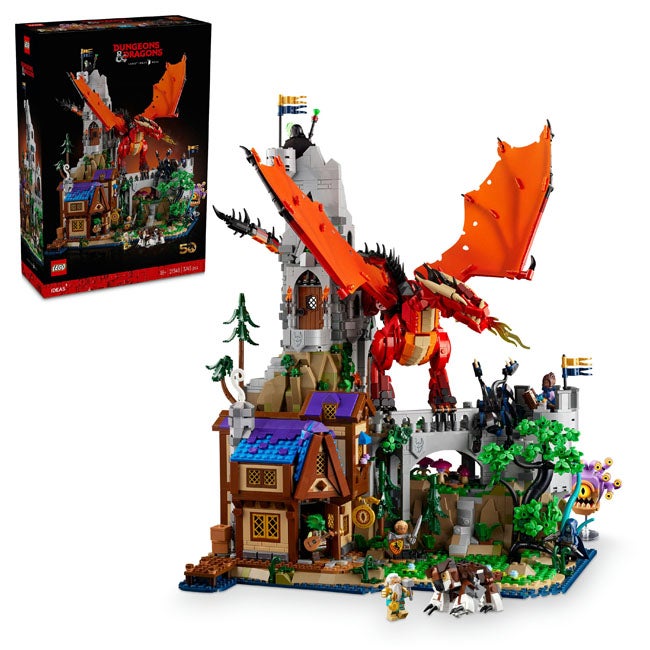 LEGO IDEAS DUNGEONS & DRAGONS: RED DRAGONS TALE