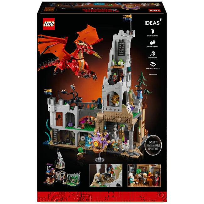LEGO IDEAS DUNGEONS & DRAGONS: RED DRAGONS TALE