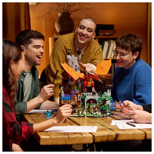 LEGO IDEAS DUNGEONS & DRAGONS: RED DRAGONS TALE