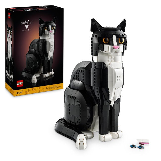 LEGO IDEAS TUXEDO CAT