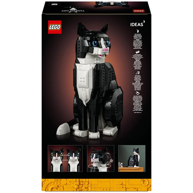 LEGO IDEAS TUXEDO CAT