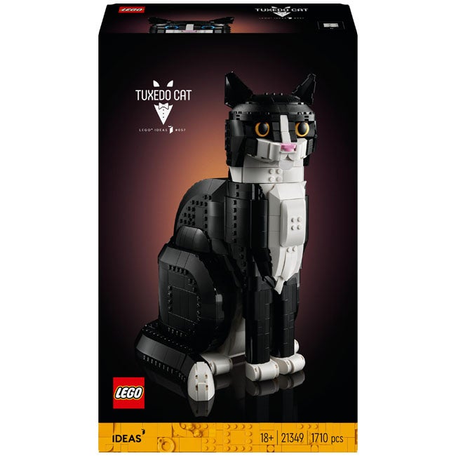 LEGO IDEAS TUXEDO CAT