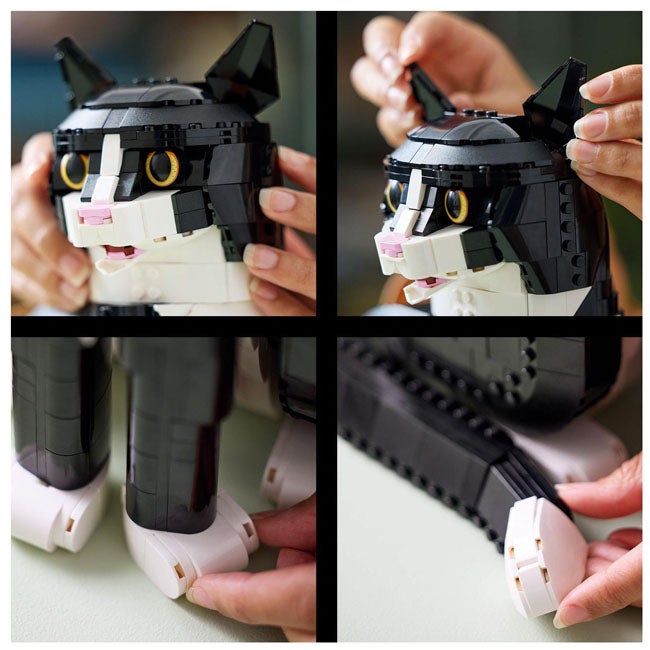LEGO IDEAS TUXEDO CAT
