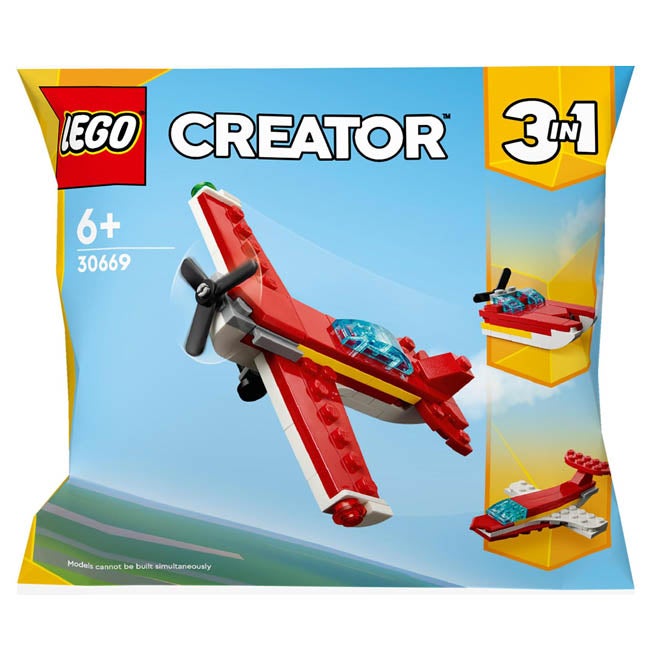 LEGO CREATOR 3 IN 1 ICONIC RED PLANE