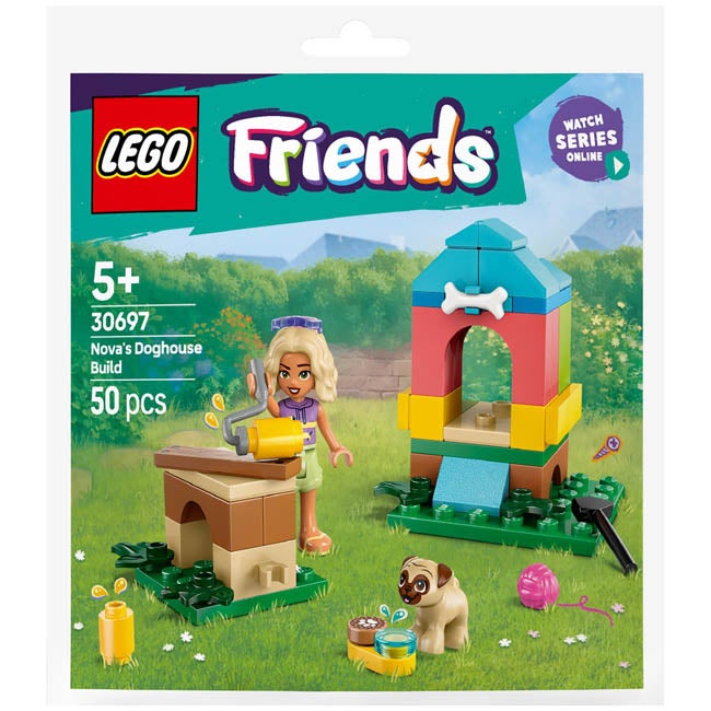 LEGO FRIENDS NOVAS DOGHOUSE BUILD