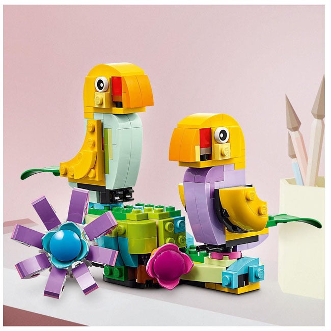 LEGO CREATOR FLOWERS IN WATERING CAN