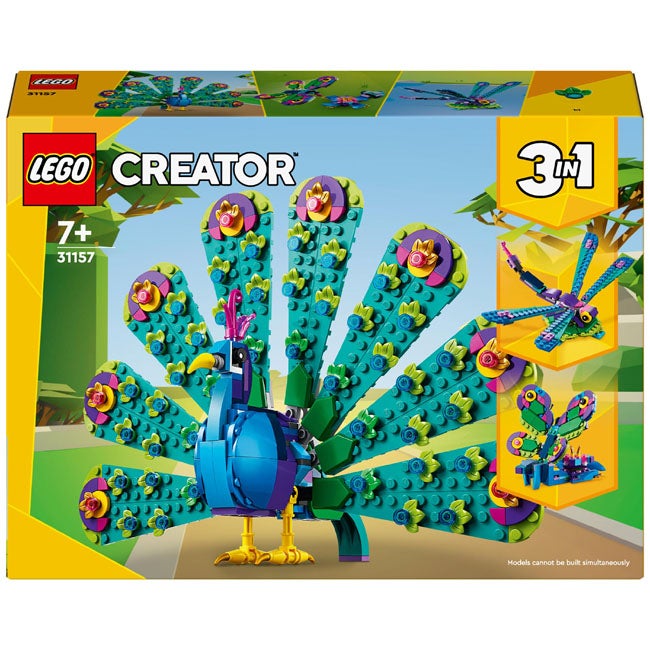 LEGO CREATOR EXOTIC PEACOCK