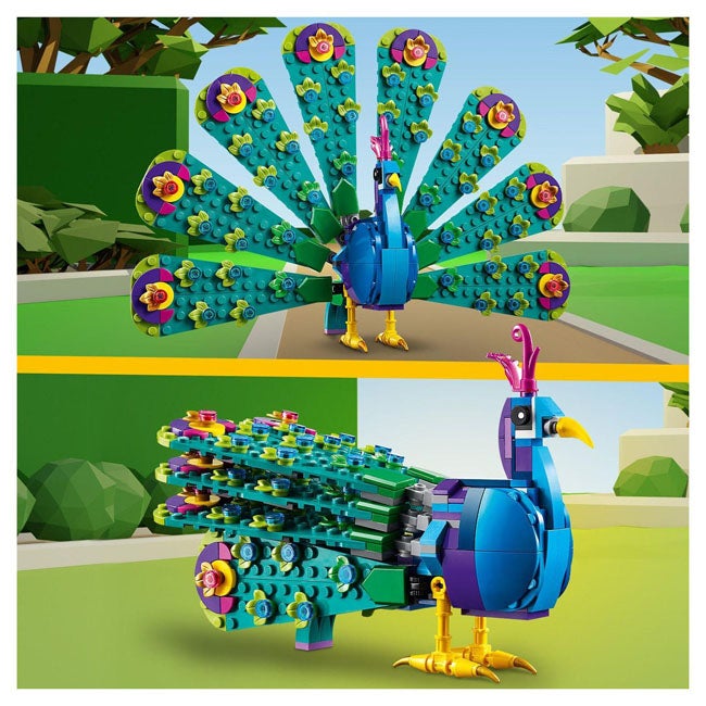 LEGO CREATOR EXOTIC PEACOCK
