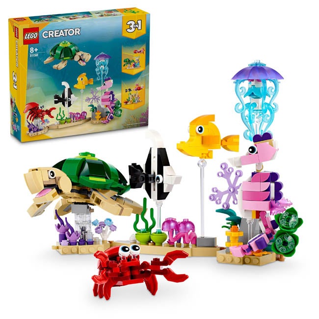 LEGO CREATOR 3 IN 1 SEA ANIMALS
