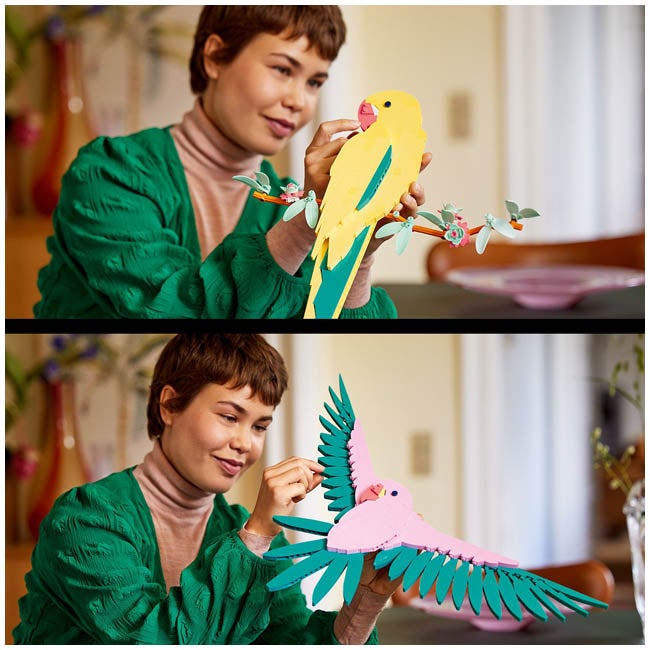 LEGO ART THE FAUNA COLLECTION  MACAW PARROTS