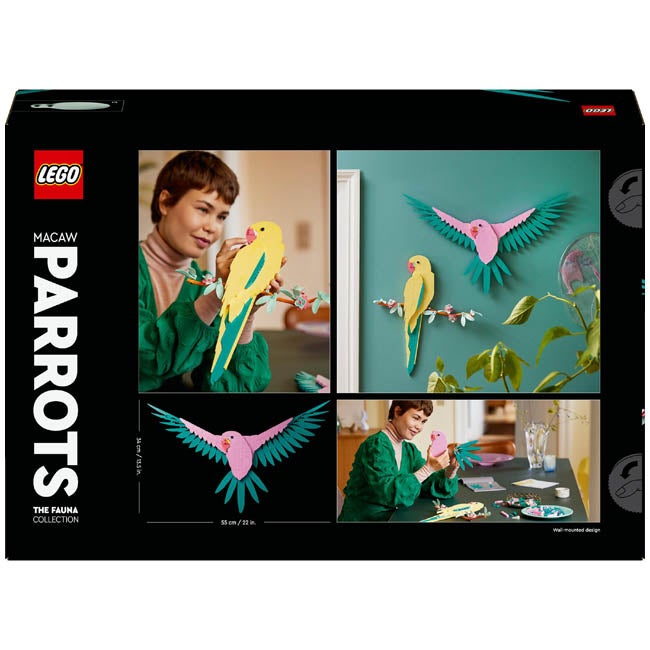 LEGO ART THE FAUNA COLLECTION  MACAW PARROTS