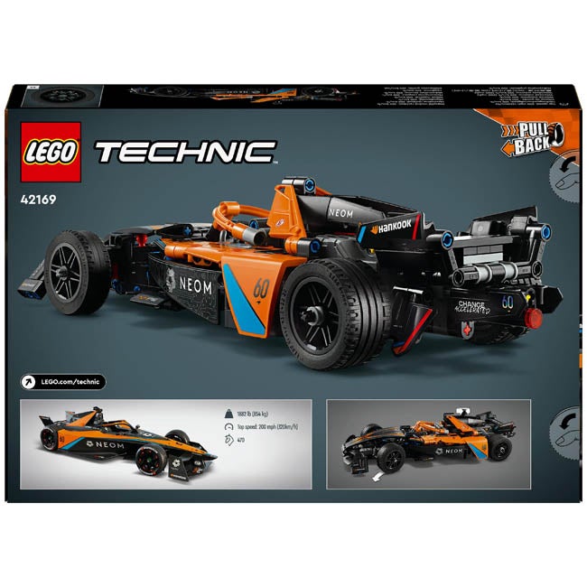 LEGO TECHNIC NEOM MCLAREN FORMULA E RACE CAR