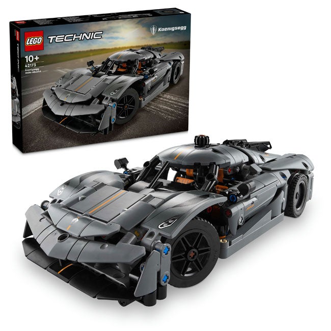 LEGO TECHNIC KOENIGSEGG JESKO ABSOLUT GRAY HYPERCAR